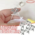 thumbnail image 1 of Giunmcul Holiday Knitting Loop Crochet Loop Knitting Accessories Knitting Ring 5PC, 1 of 5