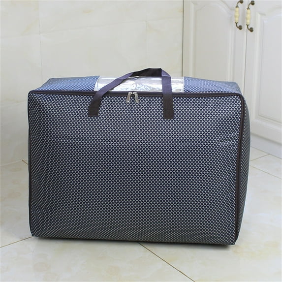 Giunmcul Holiday Saving Slim Underbed Gift Organizer Water Proof PVC Fabric Wrapping Paper Storage Bag