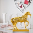 thumbnail image 1 of Giunmcul Home Decoration Desktop Flat Horse Ornaments Resin Crafts for Mother's Day Anniversary Marry Valentine Birthday, 1 of 5