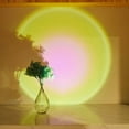 thumbnail image 1 of Giunmcul LED Sphere Clapping Touch Night Light Decorative Mini Sunset Lamp Compact USB Battery Portable Mood Light Romantic Ambient Bedroom Kids Gift Small Round Lamp, 1 of 4