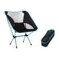 thumbnail image 1 of Giunmcul Lightweight Outdoor Folding Chair, High-Strength 7075 Aviation Aluminium Alloy Camping Chair with Carry Bag, Portable for Fishing, Beach, Camping, 1 of 2