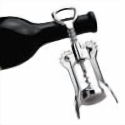Giunmcul Metal Wine Corkscrew Opener Stainless Steel Waiter Bottle and Beer Opener Heavy Duty Wing Style for Home Bar Restaurant 1pc 5.91*1.18in