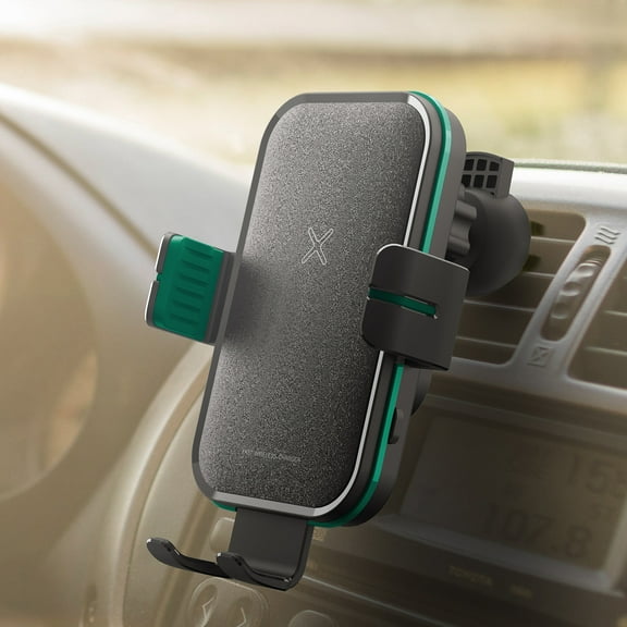 Giunmcul My Order 15W Vehicle-mounted Wireless Charging Mobile Phone Holder, Temperature Control Chip, Pressure Sensing, with Breathing Indicator