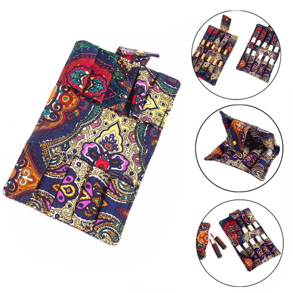 Giunmcul My Order 1PC Oil Diffuser Wallet Style Case Aromatherapy Bag 10 Bottle