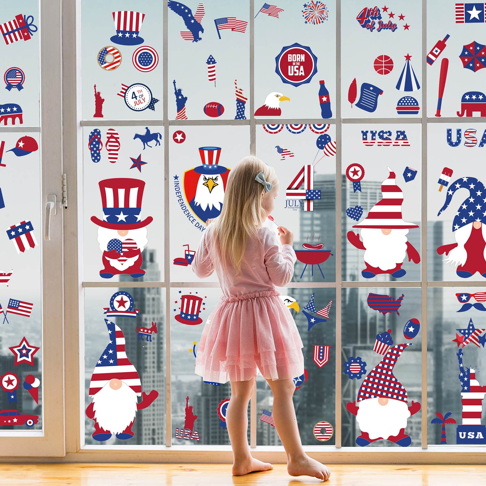 Giunmcul My Order 4th- Window Clings Decorations - Large Window Decal ...