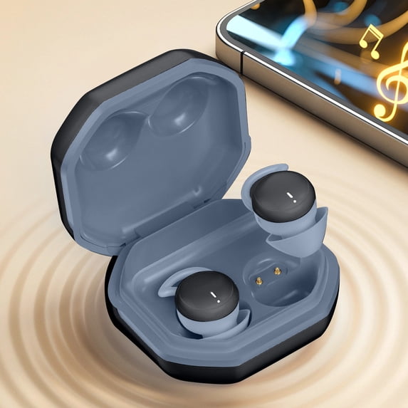 Giunmcul My Order Bluetooth 5.3 In Ear Wireless Earphones That Can Connect To App for Sound Blocking Noise Reduction and Sleep Assistance