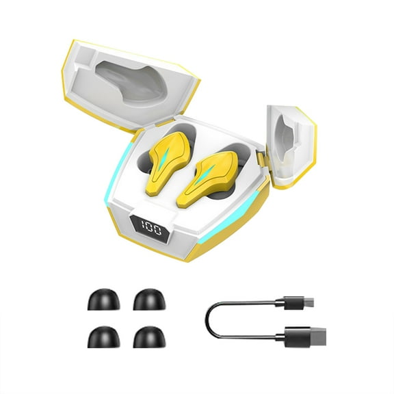 Giunmcul My Order Bluetooth Headset Binaural Wireless Earphones Stereo Sports In-Ear Earbuds Headset