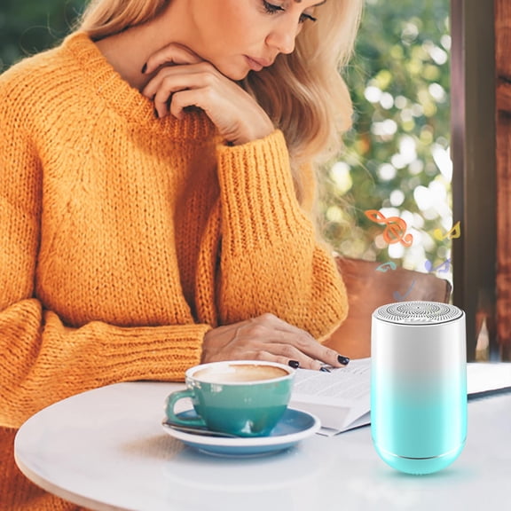 Giunmcul My Order Bluetooth Sound 5.3 Gradient Bluetooth Speaker Mini Card Outdoor Sound Subwoofer Portable Radio