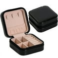 thumbnail image 1 of Giunmcul My Order Earring Ring Jewelry Display Storage Box Case Organizer Flannel Tray Gift, 1 of 5