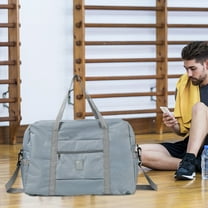 Giunmcul My Order Foldable Travel Duffel Bag Tote Carry On Luggage Sport Duffle Week-ender Overnight for Women and Girls