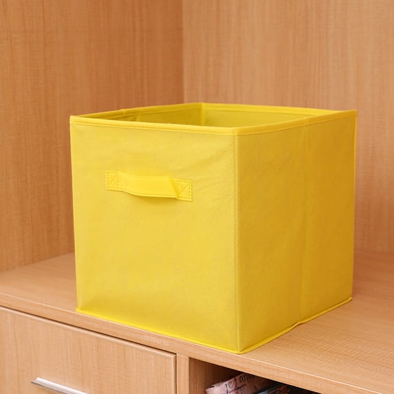 Giunmcul My Order Foldable and Uncovered Storage Box Large Finishing Box Wardrobe Sundry Storage Box