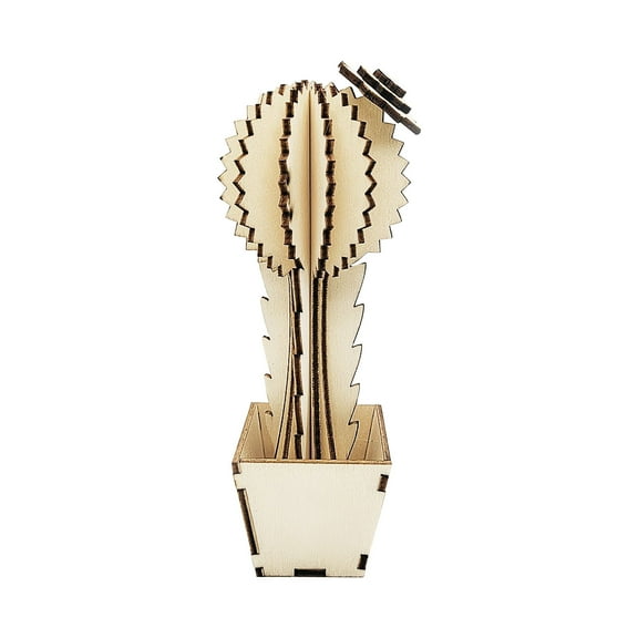 Giunmcul My Order Hollow Cactus DIY Assembling Home Small Fresh Decoration Party Ornaments