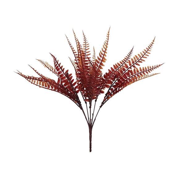 Giunmcul My Order Hot Selling Simulation Ferns Plastic Plants Shrubs Artificial Ferns Potted Plants