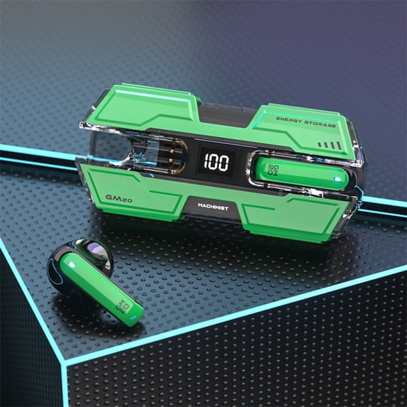 Giunmcul My Order Mechanical Wind Wireless Bluetooth Headset Call Gaming Low Latency Bluetooth Headset