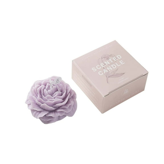 Giunmcul My Order Peony Scented Candle with Hand Gift Gift CANDLE Fragance Shaped Small Candle