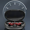 thumbnail image 1 of Giunmcul My Order Smart Translation Earphones Wireless Earbuds - Open Noise Canceling Bluetooth Earphones with Screen No In-ear, 1 of 2