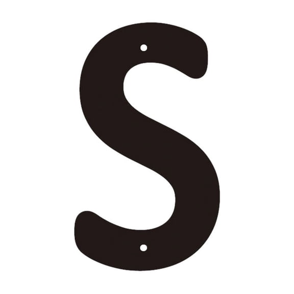 Giunmcul My Order Three-dimensional Iron Art Number Letters House Number Screw Home House Number Sign