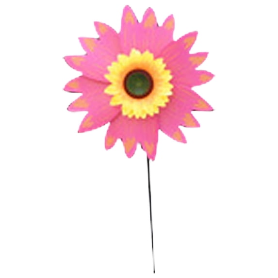 Giunmcul My Order Turntable Sunflower Traditional Windmill Outdoor Courtyard Garden Decoration