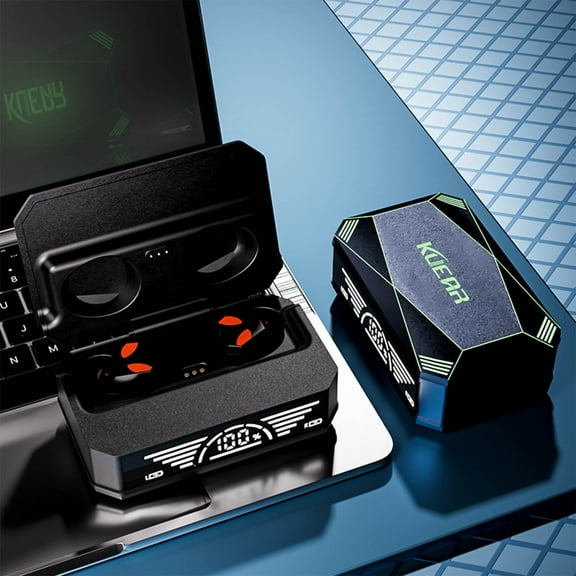 Giunmcul My Order Wireless Bluetooth Earphones, Mechanical Wind In Ear Games, Low Latency Sports Noise Reduction Earphones