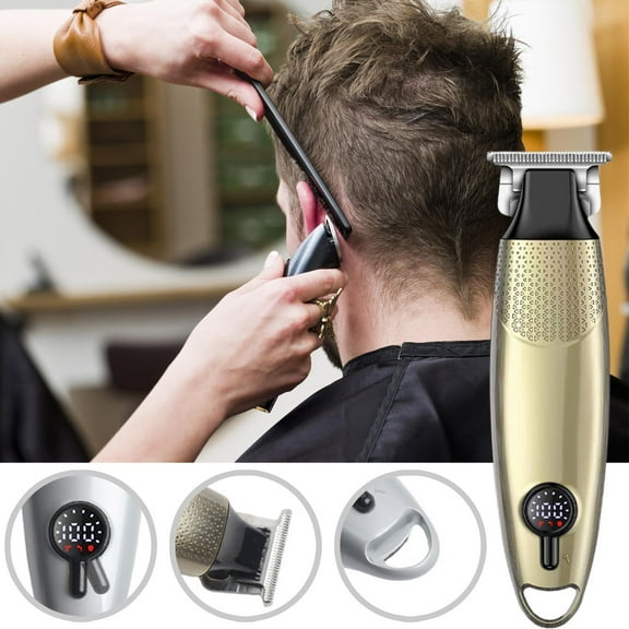 Giunmcul My Order Wireless Men's Hair Clipper- 0mm Precision for Grooming