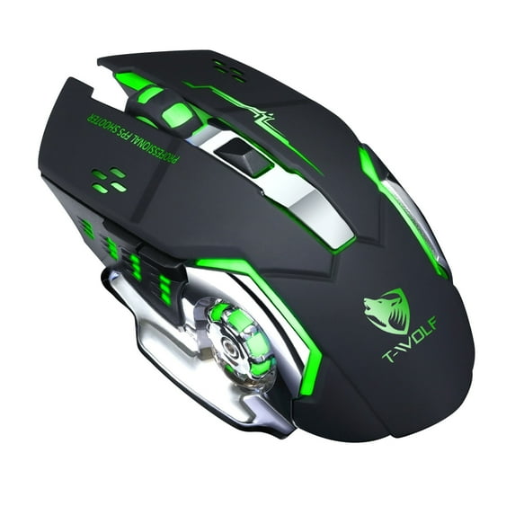 Giunmcul My Order Wolf V6 Wired Mouse Mechanical Game Computer Electronic Racing Horse Macro Programming