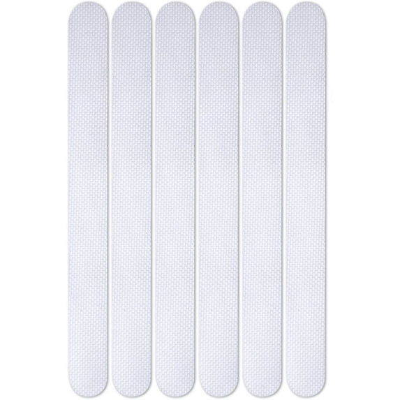 Giunmcul Non-Slip Bathtub Stickers Diamond Texture Set of 5 Easy Peel Stick for Safe Wet Surfaces