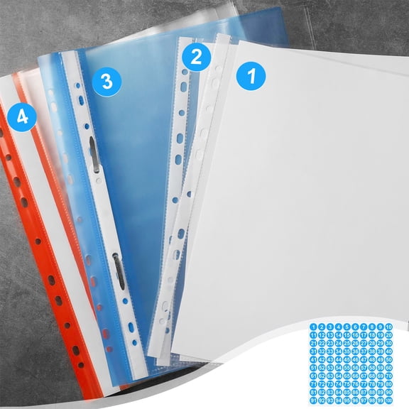 Giunmcul Number Stickers 1 to 100 Sheet 1 Inch Self Adhesive Large Numbers for Labels Mailbox Signs Crafts Scrapbook and Classroom Organizer 1 Sheet