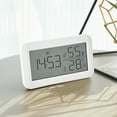 thumbnail image 1 of Giunmcul Online Shopping Digital Alarm Clock with LCD Display Thermometers Hygrometer Digital Temperature Humidity Monitor Snooze Alarm with Smart Clock Calendar, 1 of 5