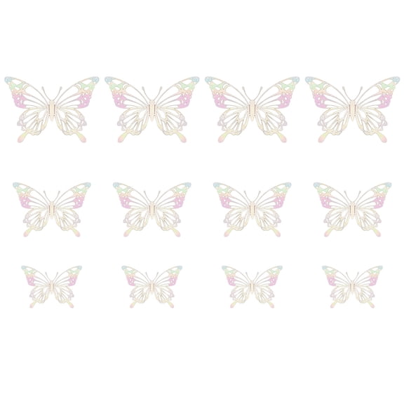 Giunmcul Online Shopping Flying Hollow Home Decoration Festive Party Layout Cardboard Wall Sticker
