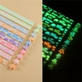 thumbnail image 1 of Giunmcul Online Shopping Luminous Star Paper Strips Color Star Paper Strip Paper Decoration Paper Strips DIY Hand Art Crafts, 1 of 2