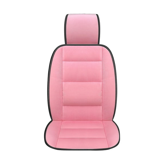 Giunmcul Online Shopping Winter Short Plush Car Seat Thickened Warm Single Seat Cushion Cushioned Car Seat Cover