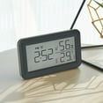 thumbnail image 1 of Giunmcul My Order Digital Alarm Clock with LCD Display Thermometers Hygrometer Digital Temperature Humidity Monitor Snooze Alarm with Smart Clock Calendar, 1 of 5