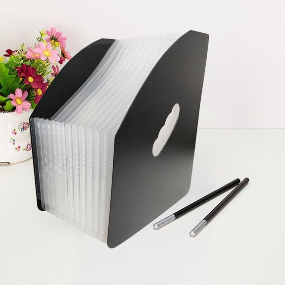 Giunmcul Reduced Price A4 Accordion Bag 13 Compartments Multi-layer File Bag Accordion Folder Test Paper Storage Data