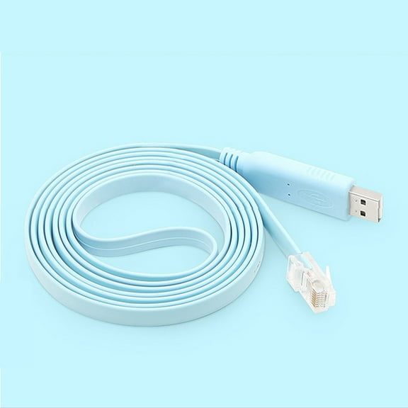 Giunmcul Reduced Price FTDI USB TO RJ45 Console Cable for Router and Swtich Or 6FT