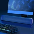 thumbnail image 1 of Giunmcul Reduced Price -S Wireless Bluetooth Speaker Speaker HiFi Stereo Sound Effect Sound Bar Desktop Subwoofer Long Bar Bluetooth Speaker Supports-card FM Radio, 1 of 5