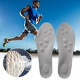 thumbnail image 1 of Giunmcul Super Soft Insoles Thickened Massage Shock Absorbing Arch Support Men’s Sports Work Shoes Sweat Wicking Breathable 1 Pair, 1 of 7
