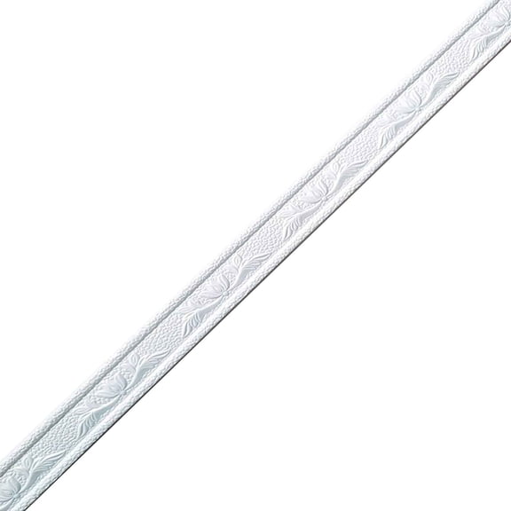 Giunmcul Tax Free Weekend 1pc Self-adhesive Three-dimensional Wall Edging Strip Border Wall Decor (4cmx2.3m)