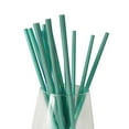 thumbnail image 1 of Giunmcul Tax Free Weekend 200pc Striped Colored Paper Straws Disposable Biode-gradable Paper Straws, 1 of 2
