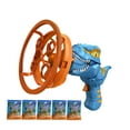 thumbnail image 1 of Giunmcul Tax Free Weekend Big Medium Bubble Machine Semi-automatic Dinosaur Machine 250ml, 1 of 1