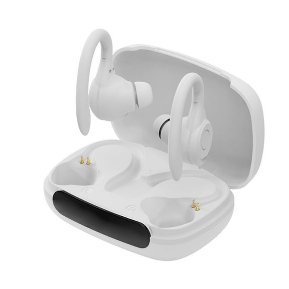 Giunmcul Tax Free Weekend Hi-Fi TWS-Headphones with Ear Hooks for Training Sport Wireless Earphones Bluetooth 5.3 Inaudible Earbuds Headset