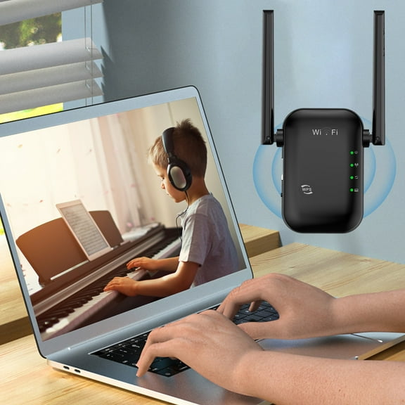 Giunmcul Tax Free Weekend Router 300Mbps Wireless WiFi Repeater Signal Boosters Network Amplifier Extender