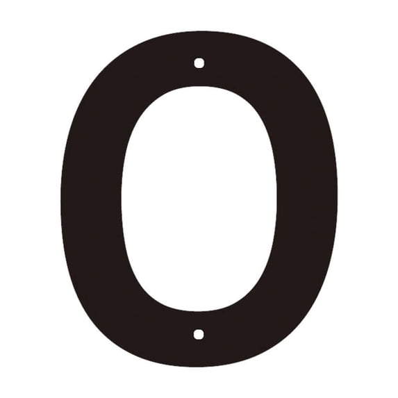 Giunmcul Tax Free Weekend Three-dimensional Iron Art Number Letters House Number Screw Home House Number Sign