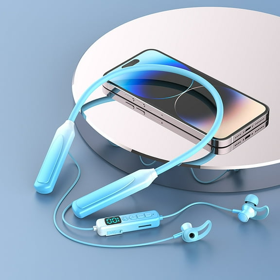 Giunmcul Tax Free Weekend Ultra Long Sports Wireless Bluetooth Headset Dual Ear Mobile Phone Universal Game Ultra Long Standby