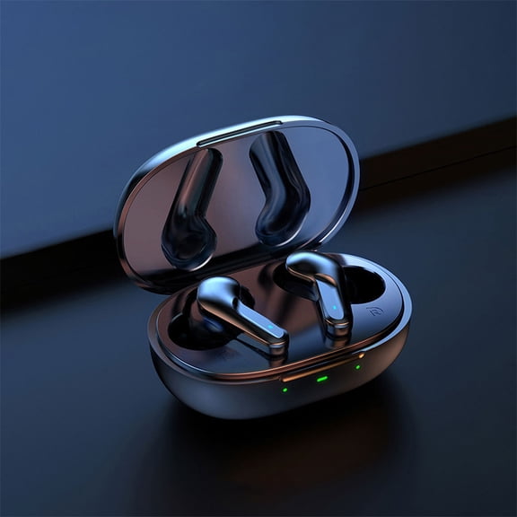 Giunmcul Tax Free Weekend Wireless Earbuds Bluetooth In Ear Light-Weight Headphones Built-in Microphone Immersive Sound with Charging Case