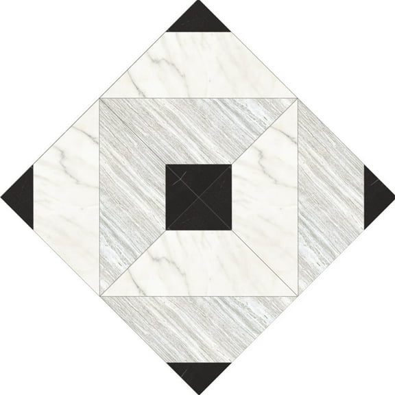 Giunmcul up to 50% Off 10 Pcs/Set Ceramic Tile Stickers Self Adhesive Tiles Art Floor Stick