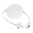 thumbnail image 1 of Giunmcul up to 65% Off 3 1 Data Cable Phone 3 1 Retractable Charging Cable Fast Charging Cable Multi Retractable Phone Charger for All Devices, 1 of 1