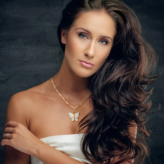 Giunmcul up to 65% Off Acrylic Pendant Necklace Creative Net Red Pearl Clavicle Chain