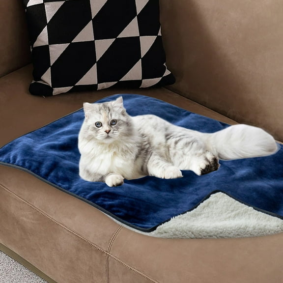 Giunmcul up to 65% Off Fleece Pet Mat Winter Dog Mat Warm Thickened Cats Sleeping Mat Blanket Cats Litter Pet Dog Litter Warming
