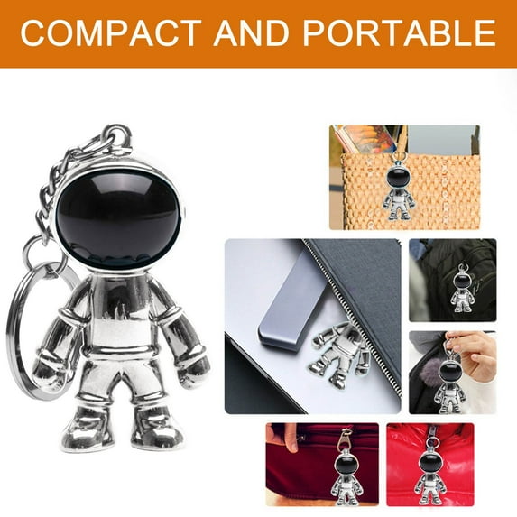 Giunmcul up to 65% Off Space Astronaut Keychain Keyring Bag Purse Space Car Pendant Gifts