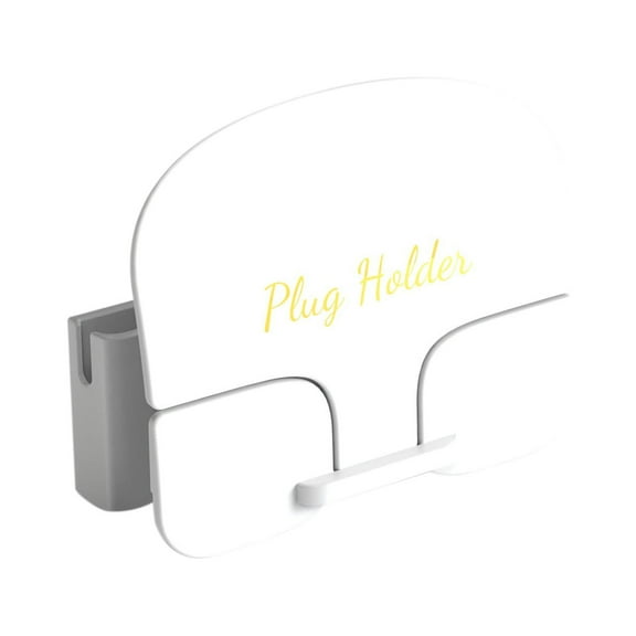 Giunmcul up to 65% Off Storage Cable Manager Plug Wall Power Cord Wall Sticker Clip Desktop Network Cable Data Cable Finishing